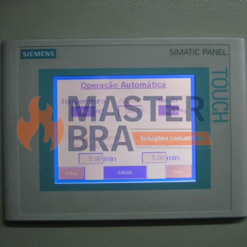 Painel de controle de combustão Masterbra